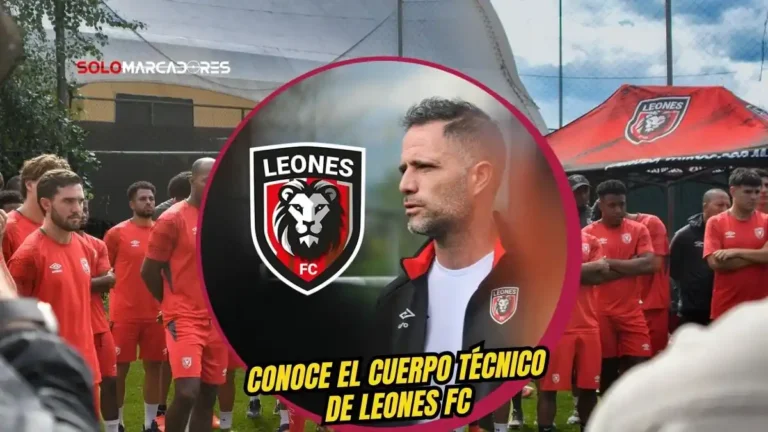 Matías Córdoba es el nuevo entrenador de Leones FC para pelear la permanencia. Conoce su cuerpo técnico con Giovanny Espinoza como asistente.