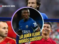 El mapa europeo de Moisés Caicedo: los cracks elegidos por el motor de La Tri 8 Moisés Caicedo reveló a sus futbolistas históricos favoritos de las potencias de Europa en un ping pong interactivo a días del certamen mundial.