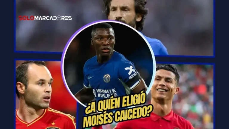 Moisés Caicedo reveló a sus futbolistas históricos favoritos de las potencias de Europa en un ping pong interactivo a días del certamen mundial.