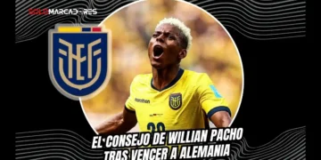 Willian Pacho transformó a Nilson Angulo en el héroe ante Alemania 10 Nilson Angulo revela la íntima advertencia de Willian Pacho que lo llevó a marcar el gol de la victoria de Ecuador 2-1 ante Alemania en el Mundial.