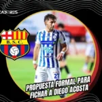 Barcelona SC acelera por Diego Acosta: Oferta formal en Paraguay por el nuevo atacante de los amarillos 3 Barcelona SC presentó una propuesta formal para fichar al delantero paraguayo Diego Acosta, actual jugador de 2 de Mayo. Detalles del mercado.