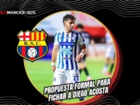 Barcelona SC acelera por Diego Acosta: Oferta formal en Paraguay por el nuevo atacante de los amarillos 6 Barcelona SC presentó una propuesta formal para fichar al delantero paraguayo Diego Acosta, actual jugador de 2 de Mayo. Detalles del mercado.
