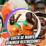 El candado migratorio que apaga la fiesta de Costa de Marfil antes de debutar ante Ecuador 3 El comité de aficionados denuncia que prohíben entrada a hinchas de Costa de Marfil para el debut mundialista ante Ecuador.