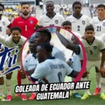 Ecuador golea a Guatemala y afina su maquinaria para el debut mundialista 3 La Selección de Ecuador derrotó 3-0 a Guatemala en su último amistoso preparatorio. Goles de Caicedo, Angulo y Estupiñán sellaron el triunfo de La Tri.