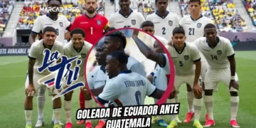 La Selección de Ecuador derrotó 3-0 a Guatemala en su último amistoso preparatorio. Goles de Caicedo, Angulo y Estupiñán sellaron el triunfo de La Tri.