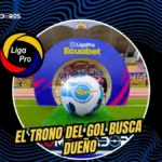 La tabla de goleadores de la LigaPro 2026 queda al rojo vivo tras 16 fechas. Revisa los cinco delanteros que lideran la punta antes del Mundial.