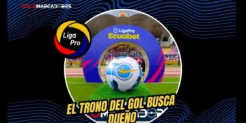 Goleadores al rojo vivo: cinco artilleros se disputan la cima de la LigaPro 7 La tabla de goleadores de la LigaPro 2026 queda al rojo vivo tras 16 fechas. Revisa los cinco delanteros que lideran la punta antes del Mundial.