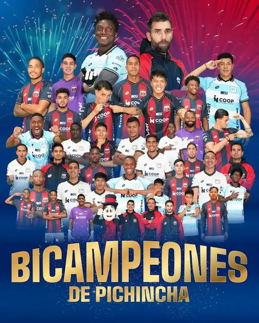 Deportivo Quito conquista el bicampeonato de Pichincha en un duelo decisivo 23 Deportivo Quito bicampeón de la Segunda Categoría de Pichincha al derrotar 1-0 a Real Puerto Quito con gol de penal de Joel Ordóñez.