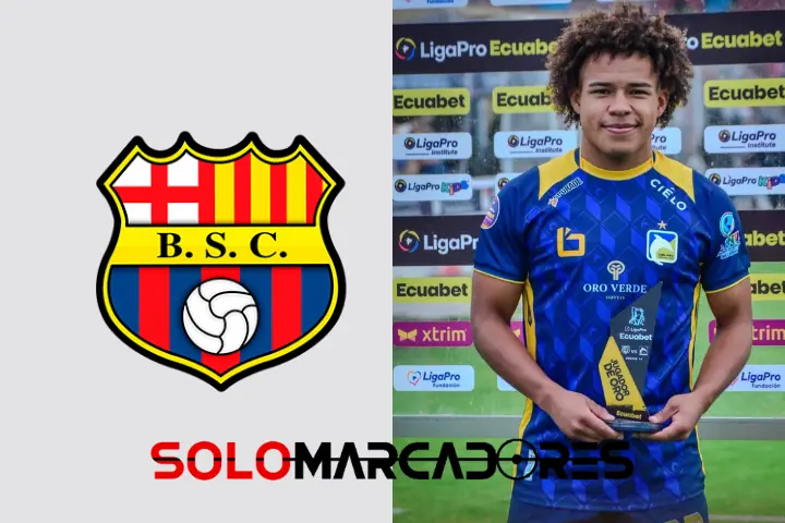 ¡Refuerzo en camino! El atacante que está a un paso de vestirse de amarillo 23 Barcelona cerró un acuerdo con Delfín por el extremo Erick Mendoza. El atacante de 24 años llegará para el equipo de César Farías en la LigaPro.