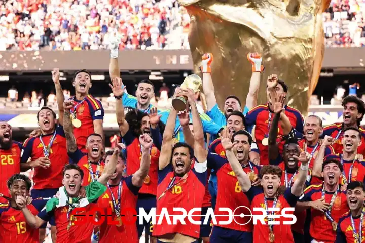 El nuevo rey del fútbol mundial: España desplaza a Argentina tras conquistar el Mundial 23 España derrota 1-0 a Argentina en la final de 2026 y asume el primer lugar del ranking FIFA con 1995,88 puntos.