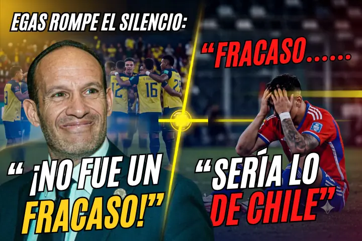 El duro balance de Francisco Egas tras el Mundial 2026: ¿Por qué Ecuador se quedó corto en el momento clave? 22 Francisco Egas analiza la participación de la Selección de Ecuador: rechaza el fracaso, compara con Chile y apunta a la mentalidad de La Tri.