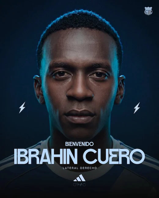Emelec anunció el fichaje de Ibrahin Cuero 23 Emelec anunció el fichaje de Ibrahin Cuero