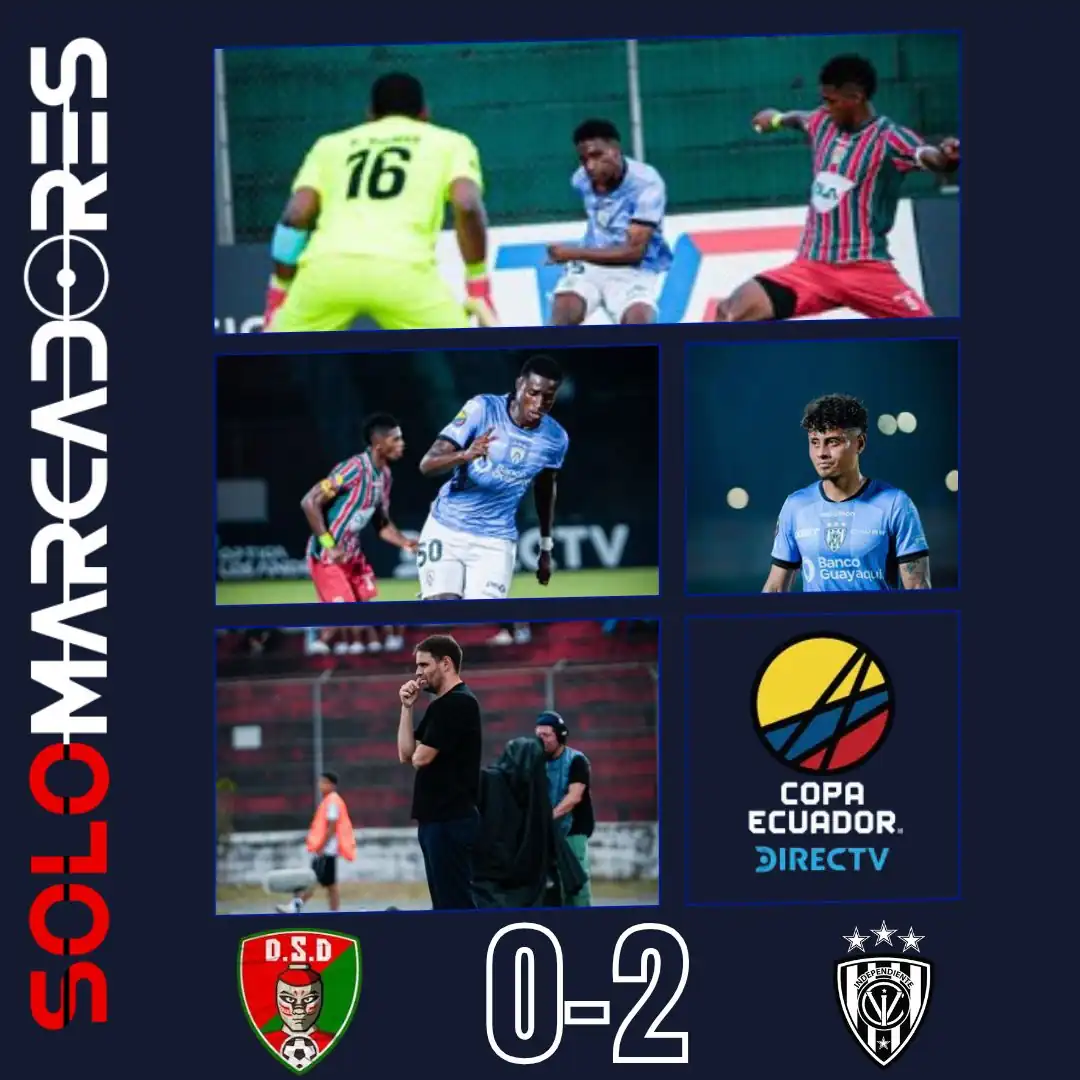 Independiente del Valle venció a Deportivo Santo Domingo por Copa Ecuador 2026 23 Independiente del Valle venció 2-0 a Deportivo Santo Domingo en el Etho Vega y avanzó a octavos de final de la Copa Ecuador con goles de Angulo y Viacava.