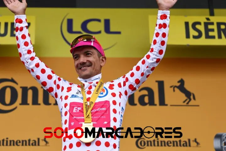 Richard Carapaz conquista los Alpes: victoria de etapa y maillot de montaña en el Tour de Francia 2026 22 Richard Carapaz gana la etapa 20 del Tour de Francia 2026, se corona Rey de la Montaña con 156 puntos y es elegido el más combativo.