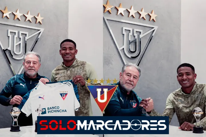 Liga de Quito suma a José Carabalí como su nuevo refuerzo 23 Liga de Quito confirmó a José Carabalí como su tercer refuerzo para el segundo semestre. El lateral de 29 años llega desde Universitario de Perú.