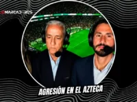 Agresión en el Azteca: Lanzan objetos a periodistas de Teleamazonas en pleno directo tras el México vs Ecuador 5 Periodistas de Teleamazonas sufren agresión a periodistas ecuatorianos en el Estadio Azteca. José Carlos Crespo recibió un impacto en vivo.