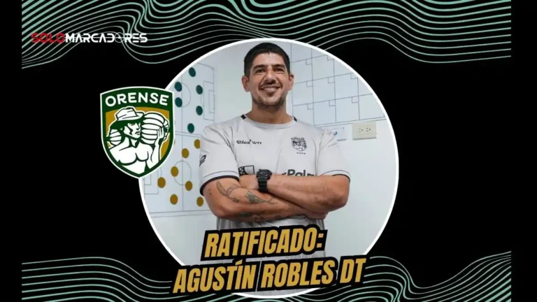 Orense SC descarta DT extranjero y confirma a Agustín Robles como su entrenador definitivo para lo que resta de la temporada.