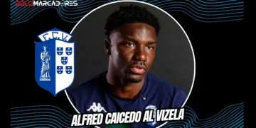 El lateral ecuatoriano Alfred Caicedo ficha por el FC Vizela de Portugal hasta 2028 tras su paso por el Genk de Bélgica y el Cádiz de España.