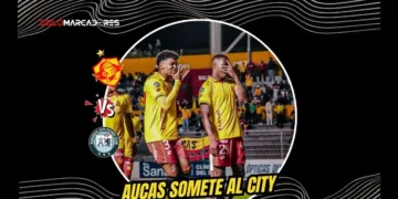 Con gol de Luis Arroyo, Aucas venció 1-0 a Guayaquil City en Chillogallo por la fecha 17. El Papá sumó 29 puntos y ya es tercero en la LigaPro.