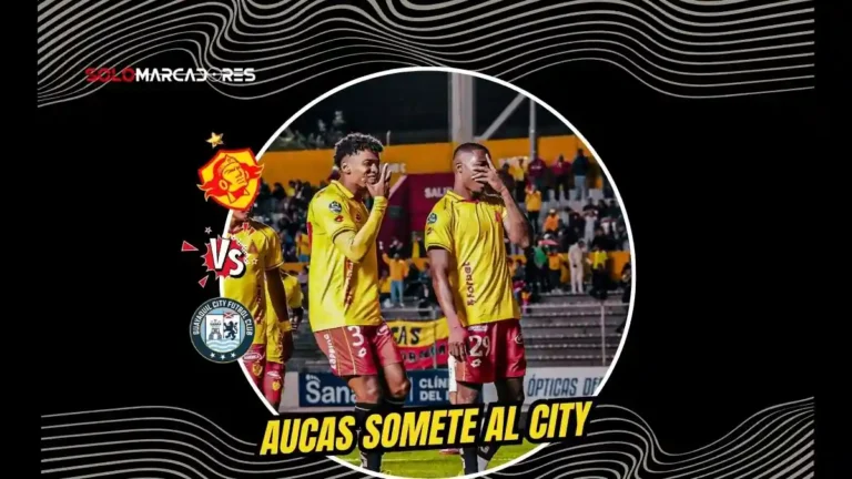 Con gol de Luis Arroyo, Aucas venció 1-0 a Guayaquil City en Chillogallo por la fecha 17. El Papá sumó 29 puntos y ya es tercero en la LigaPro.