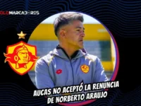 ¿Se queda el Samurai? Aucas rechaza la renuncia de Norberto Araujo y frena su salida 5 Aucas no acepta la renuncia de Norberto Araujo y respalda su continuidad, mientras Maximiliano Bevacqua asumió el interinato.