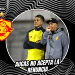 La directiva de Aucas rechaza la renuncia de Norberto Araujo y frena su salida 4 La directiva de Aucas no aceptó la renuncia de Norberto Araujo. El DT recibió un plazo de reflexión ante los bloqueos de FIFA con los refuerzos.