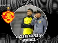 La directiva de Aucas rechaza la renuncia de Norberto Araujo y frena su salida 5 La directiva de Aucas no aceptó la renuncia de Norberto Araujo. El DT recibió un plazo de reflexión ante los bloqueos de FIFA con los refuerzos.