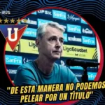 La cruda advertencia de Tiago Nunes tras el tropiezo de Liga de Quito 4 Tiago Nunes estalló tras la derrota de Liga de Quito ante Macará. El DT albo cuestionó la falta de regularidad y ve lejano el título de LigaPro.