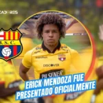 Barcelona SC se refuerza para la LigaPro: Erick Mendoza se viste de amarillo por tres temporadas 3 Barcelona SC confirmó el fichaje definitivo de Erick Mendoza. El extremo firmó por tres temporadas y ya se entrena con el equipo de César Farías.