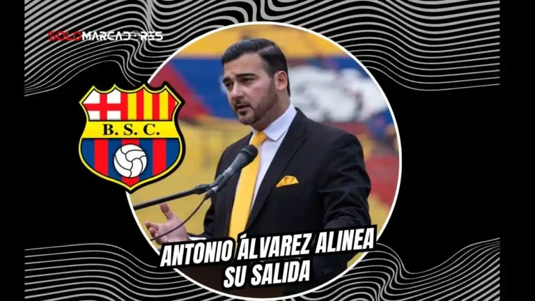 Barcelona SC analiza la salida de César Farías tras malos resultados, mientras Antonio Álvarez evalúa renunciar a la presidencia.