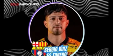 Barcelona SC confirmó la contratación del paraguayo Sergio Díaz por dos temporadas. El volante llega libre y se reencuentra con César Farías.