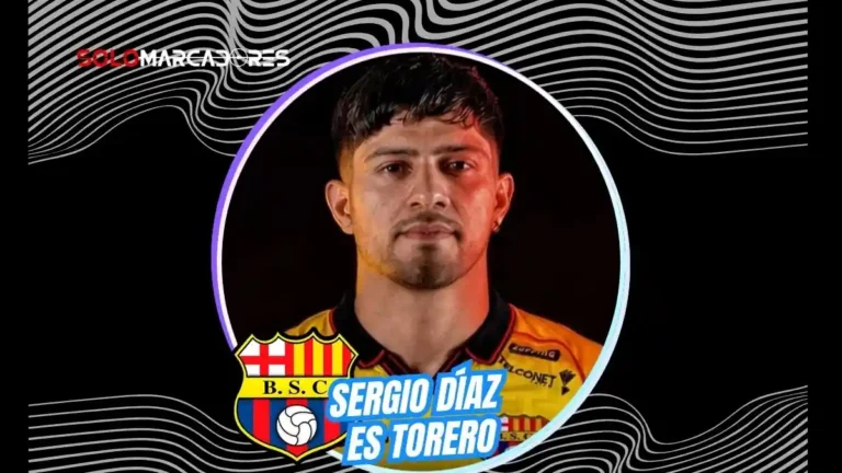 Barcelona SC confirmó la contratación del paraguayo Sergio Díaz por dos temporadas. El volante llega libre y se reencuentra con César Farías.