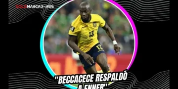 Sebastián Beccacece justificó la continuidad de Enner Valencia y analizó las alternativas en la delantera de Ecuador tras su ciclo al frente de la Tri.