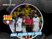 El penal y el gol anulado que marcaron el BSC vs. LDU 5 Erick Mendoza anotó en el rebote, pero el tanto fue anulado tras confirmarse una posición adelantada en el BSC vs. LDU.