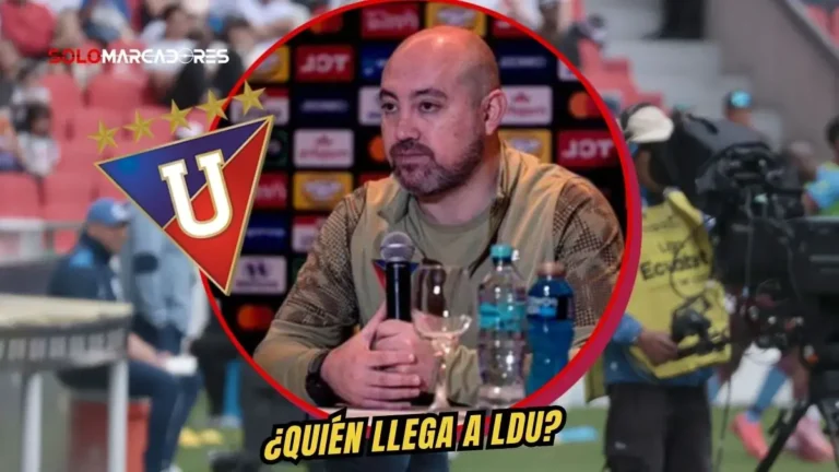 Eduardo Álvarez da detalles sobre la llegada del nuevo DT de Liga de Quito. Plazos ante Barcelona y desmentida de rumores del club.