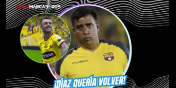 César Farías reveló la charla privada donde Damián Díaz pidió volver a Barcelona. Sin embargo, la dirigencia descartó por completo el fichaje.