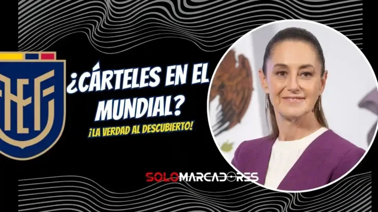 Claudia Sheinbaum catalogó de falsas las presuntas amenazas del crimen organizado contra los jugadores de la Selección de Ecuador en el Mundial 2026.