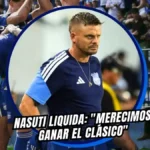 Fuimos superiores, pero nos faltó puntería: Cristian Nasuti analiza el Clásico del Astillero 3 Cristian Nasuti analizó el empate de Emelec ante Barcelona SC. El DT destacó la superioridad futbolística azul, pero lamentó la falta de puntería.