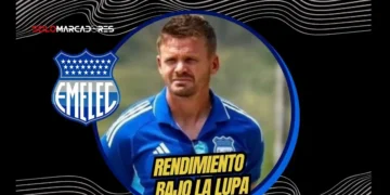 ¿Por qué se apagó el Bombillo? La dura autocrítica de Cristian Nasuti que sacude a Emelec antes del Clásico 5 Cristian Nasuti analizó los baches de Emelec en el empate 1-1 ante Delfín y advirtió que no hay margen de error de cara al Clásico contra Barcelona.