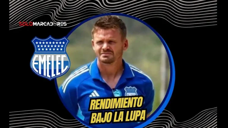 Cristian Nasuti analizó los baches de Emelec en el empate 1-1 ante Delfín y advirtió que no hay margen de error de cara al Clásico contra Barcelona.