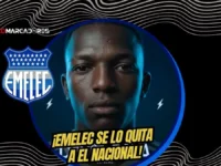 David Saya es el nuevo jugador de Emelec para asegurar el futuro del ataque 10 Emelec hizo oficial la contratación de David Saya, extremo de 18 años procedente de El Nacional que llega para aportar velocidad por las bandas.