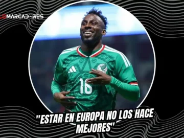 Tras la eliminación de la Selección de Ecuador ante México, Julián Quiñones criticó la supuesta superioridad de los futbolistas que juegan en Europa.