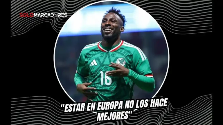 Tras la eliminación de la Selección de Ecuador ante México, Julián Quiñones criticó la supuesta superioridad de los futbolistas que juegan en Europa.
