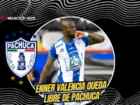 El inesperado giro en el futuro de Enner Valencia tras rescindir con Pachuca 5 Enner Valencia rescindió en excelentes términos con Pachuca. El delantero tiene ofertas de la MLS y México, postergando su regreso a Emelec.