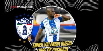 Enner Valencia rescindió en excelentes términos con Pachuca. El delantero tiene ofertas de la MLS y México, postergando su regreso a Emelec.