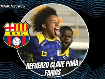 Barcelona cerró un acuerdo con Delfín por el extremo Erick Mendoza. El atacante de 24 años llegará para el equipo de César Farías en la LigaPro.