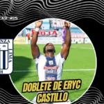 Doblete de Eryc Castillo: Alianza Lima suma en la altura con su goleador encendido 4 Eryc Castillo anota un doblete en el empate 2-2 de Alianza Lima ante Comerciantes Unidos y llega a 4 goles en el Torneo Clausura de la Liga 1.