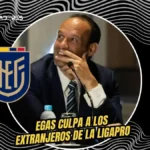 ¿Por qué Ecuador se quedó sin goleadores? La cruda confesión de Francisco Egas tras el fracaso mundialista 4 Francisco Egas confesó la verdadera razón de la falta de delanteros en Ecuador tras el Mundial 2026. Conocé el fuerte descargo del presidente de la FEF.