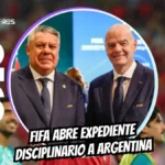 La FIFA abre expediente disciplinario a Argentina tras los incidentes en la final del Mundial 2026 3 La FIFA abre procedimiento disciplinario contra la AFA, Paredes, Molina, Almada, Ayala y Gavi por incidentes en la final del Mundial 2026.
