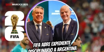 La FIFA abre expediente disciplinario a Argentina tras los incidentes en la final del Mundial 2026 1 La FIFA abre procedimiento disciplinario contra la AFA, Paredes, Molina, Almada, Ayala y Gavi por incidentes en la final del Mundial 2026.
